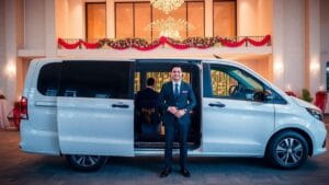 aluguel de van com motorista para eventos especiais