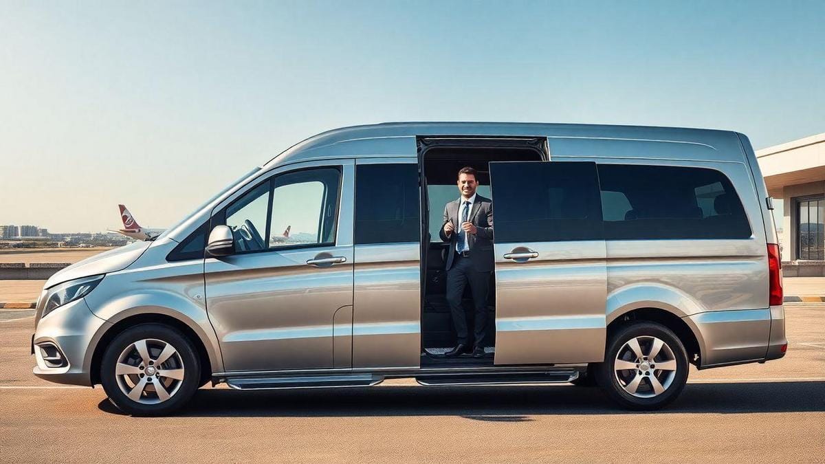 aluguel de vans com motorista para aeroporto