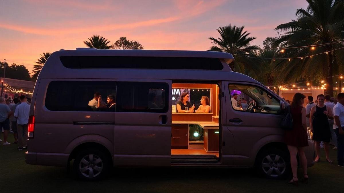aluguel de vans para eventos incriveis