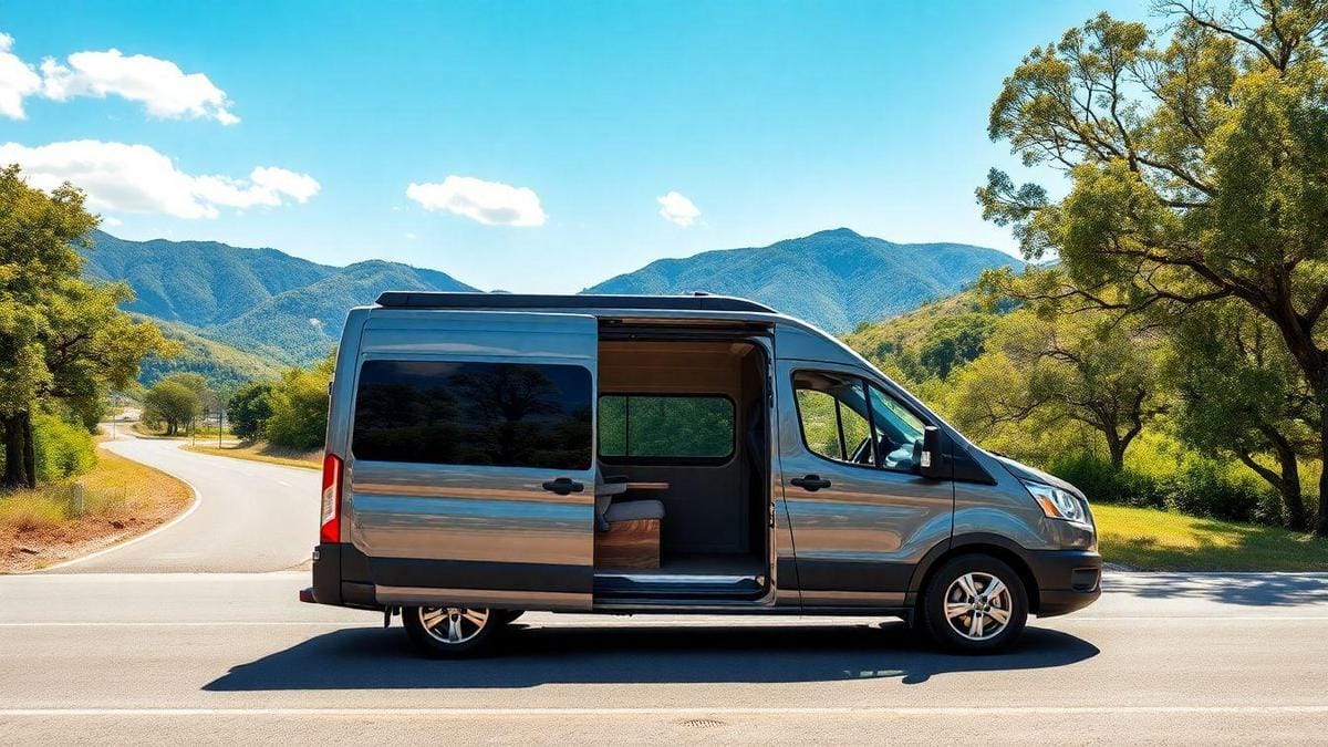 vans de aluguel versateis para viagens de fim de semana