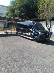 van estacionada
