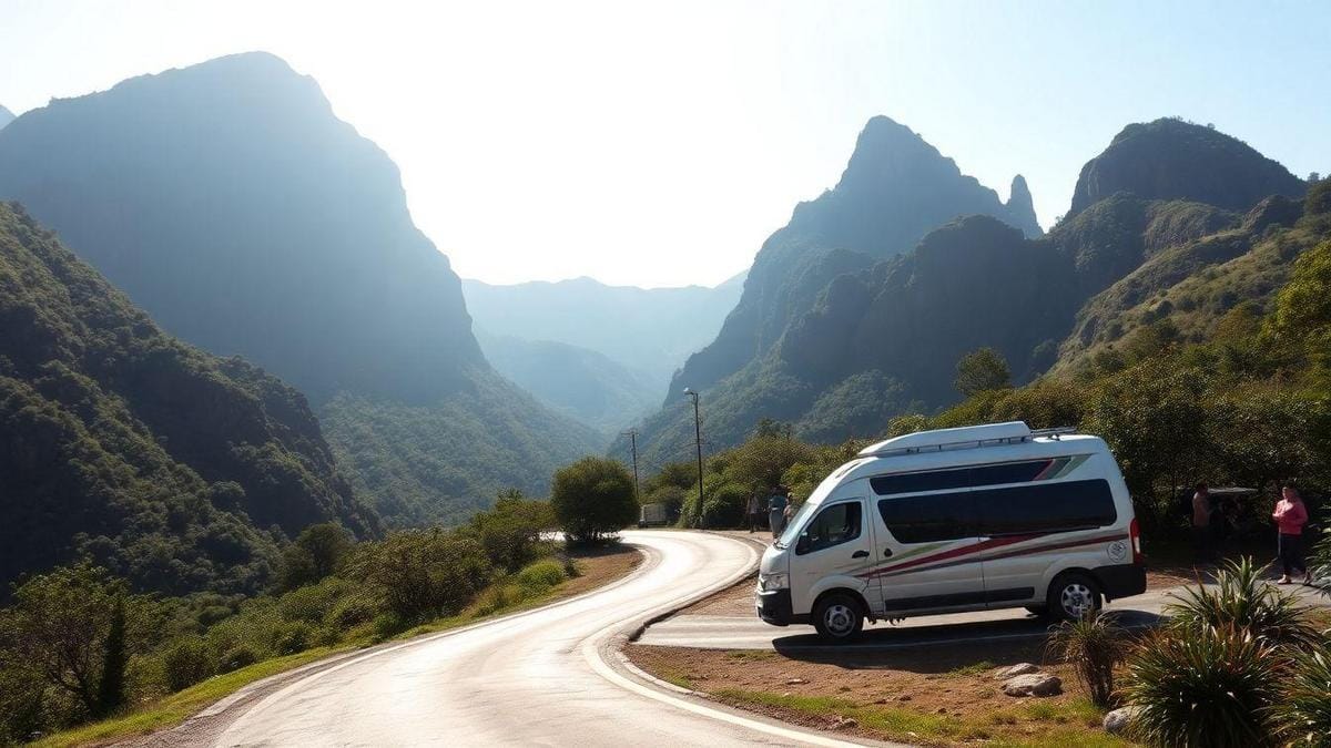 aluguel de vans para excursoes turisticas incriveis