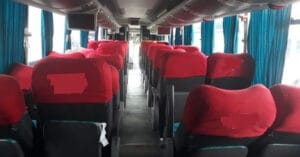 Interior de ônibus