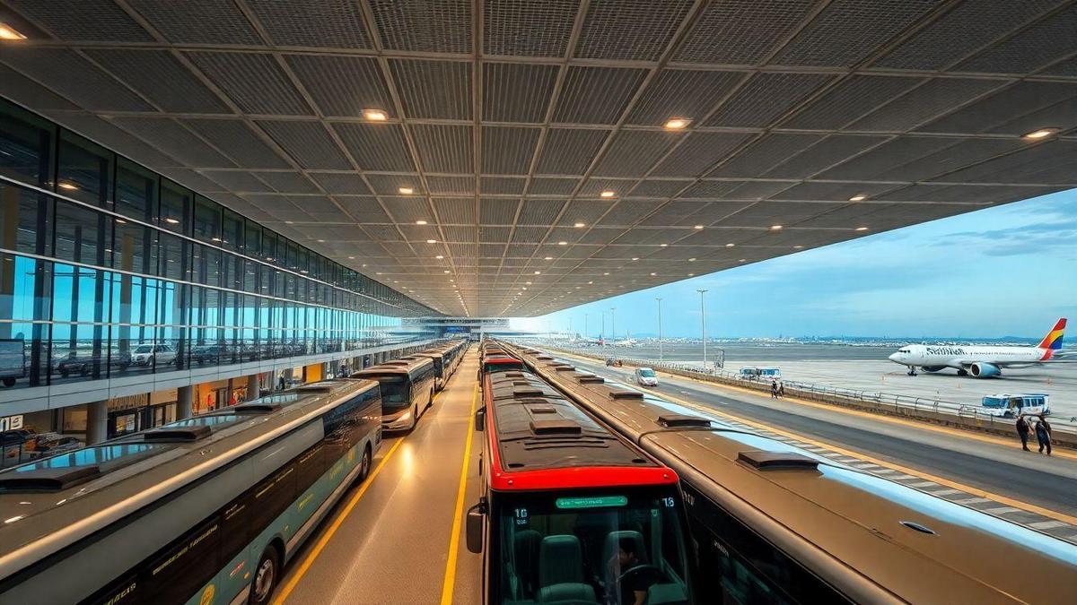 onde encontro onibus para alugar no aeroporto de guarulhos