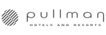 Pullman logo with a circular striped emblem on the left and the word 'pullman' to the right.